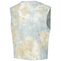 Milwaukee Brewers The Wild Collective Women's Washed Muscle Tank Top - White Tanks