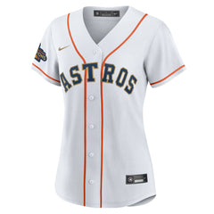 MLB Alex Bregman Houston Astros Nike Women's 2023 Gold Collection Replica Player Jersey - White/Gold