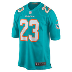 NFL Jeff Wilson Jr. Miami Dolphins Game Player Jersey - Aqua