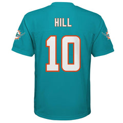NFL Tyreek Hill Miami Dolphins Youth Replica Player Jersey - Aqua cheap