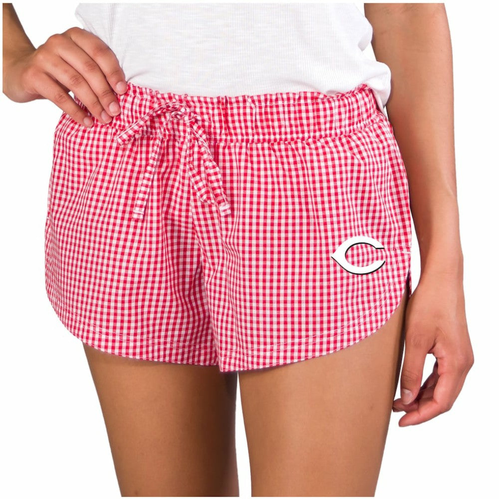 Cincinnati Reds Concepts Sport Women's Tradition Woven Shorts - Red Shorts