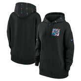 Tennessee Titans Women's 2023 NFL Crucial Catch Club Pullover Hoodie Black
