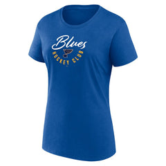 NHL St. Louis Blues Fanatics Women's Long and Short Sleeve Two-Pack T-Shirt Set - Blue