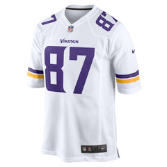 NFL T.J. Hockenson Minnesota Vikings Game Player Jersey - White