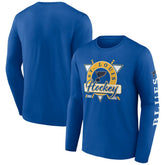 NHL St. Louis Blues Fanatics Rinkside Long Sleeve T-Shirt - Blue
