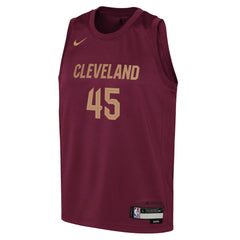 NBA Donovan Mitchell Cleveland Cavaliers Youth Swingman Jersey sale - Icon Editi- Wine