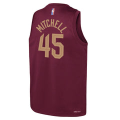 NBA Donovan Mitchell Cleveland Cavaliers Youth Swingman Jersey sale - Icon Editi- Wine