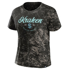 NHL Seattle Kraken Fanatics Women's Breakaway T-Shirt - Black