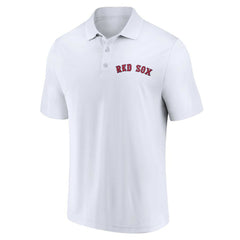 Boston Red Sox Fanatics Two-Pack Logo Lockup Polo Set - Navy/White