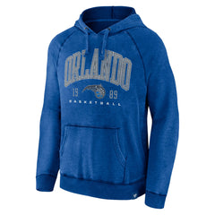 Orlando Magic Foul Trouble Snow Wash Raglan Pullover Hoodie Heather Blue