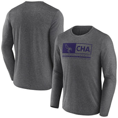 Charlotte Hornets Three-Point Play T-Shirt Heather Charcoal