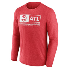 Atlanta Hawks Three-Point Play T-Shirt Heather Red