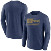 New Orleans Pelicans Three-Point Play T-Shirt Heather Navy