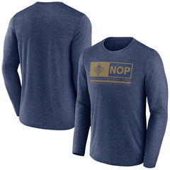 New Orleans Pelicans Three-Point Play T-Shirt Heather Navy