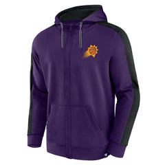 Phoenix Suns Rainbow Shot Full-Zip Hoodie Purple