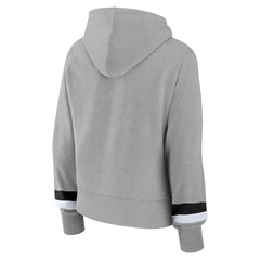 Chicago Bulls Women's Halftime Pullover Hoodie Heather Gray
