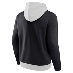 Toronto Raptors Arctic Colorblock Pullover Hoodie Gray/Black