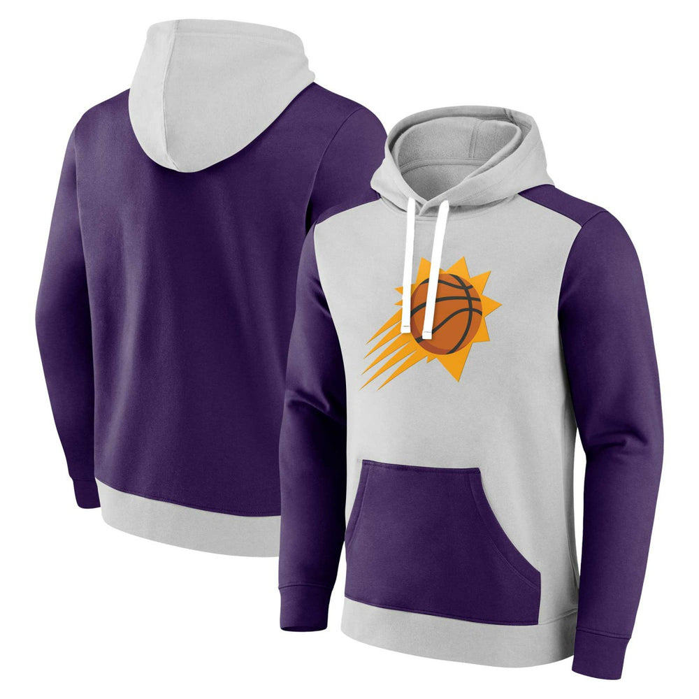 Phoenix Suns Arctic Colorblock Pullover Hoodie Gray/Purple