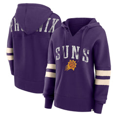 Phoenix Suns Women's Bold Move Dolman V-Neck High Hip Hoodie Purple