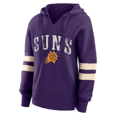 Phoenix Suns Women's Bold Move Dolman V-Neck High Hip Hoodie Purple