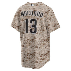 MLB Manny Machado San Diego Padres Nike USMC Alternate Replica Player Jersey - Camo