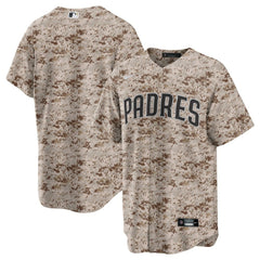 MLB San Diego Padres Nike USMC Alternate Replica Team Jersey - Camo