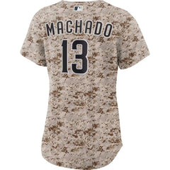 MLB Manny Machado San Diego Padres Nike Women's USMC Alternate Replica Player Jersey - Camo