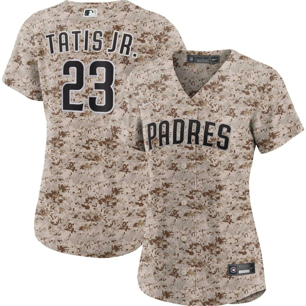 MLB Fernando Tatis Jr. San Diego Padres Nike Women's USMC Alternate Replica Player Jersey - Camo