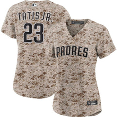 MLB Fernando Tatis Jr. San Diego Padres Nike Women's USMC Alternate Replica Player Jersey - Camo
