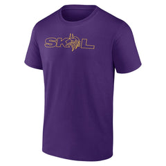Minnesota Vikings SKOL T-Shirt Purple