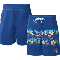 Chicago Cubs G-III Sports by Carl Banks Breeze Volley Swim Shorts - Royal Shorts