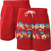 Los Angeles Angels G-III Sports by Carl Banks Breeze Volley Swim Shorts - Red Shorts