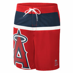 Los Angeles Angels G-III Sports by Carl Banks Sea Wind Swim Shorts - Red Shorts