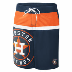 Houston Astros G-III Sports by Carl Banks Sea Wind Swim Shorts - Navy Shorts