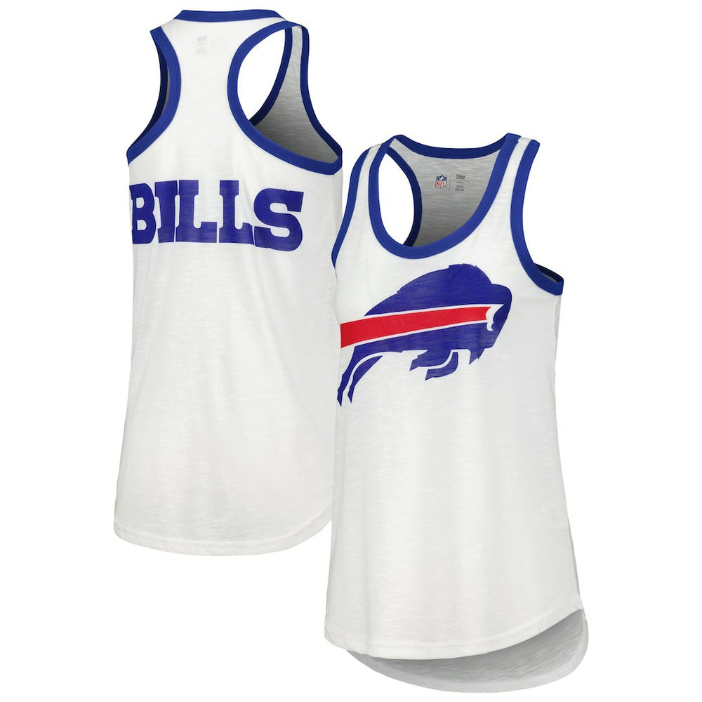 Buffalo Bills G-III 4Her by Carl Banks Women's Tater Tank Top White