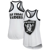 Las Vegas Raiders G-III 4Her by Carl Banks Women's Tater Tank Top White