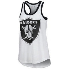 Las Vegas Raiders G-III 4Her by Carl Banks Women's Tater Tank Top White