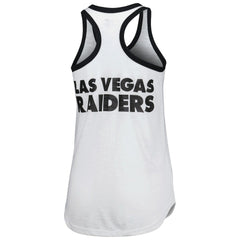 Las Vegas Raiders G-III 4Her by Carl Banks Women's Tater Tank Top White