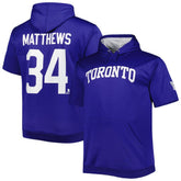 NHL Auston Matthews Toronto Maple Leafs Fanatics Big & Tall Name & Number Pullover Hoodie - Blue