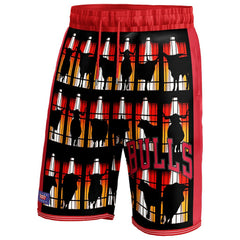 Chicago Bulls NBA & KidSuper Studios Unisex Hometown Shorts Red