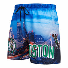 Boston Celtics Pro Standard Cityscape Shorts
