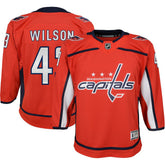 NHL Tom Wilson Washington Capitals Youth 2022/23 Premier Player Jersey - Red