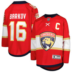 NHL Aleksander Barkov Florida Panthers Youth Home Premier Player Jersey - Red