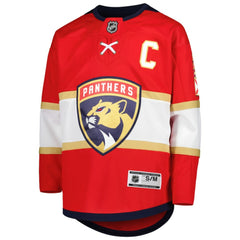 NHL Aleksander Barkov Florida Panthers Youth Home Premier Player Jersey - Red