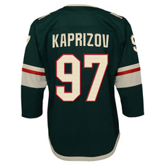 NHL Kirill Kaprizov Minnesota Wild Youth Home Premier Player Jersey - Green