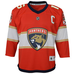 NHL Aleksander Barkov Florida Panthers Youth Home Captain Replica Player Jersey - Red