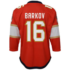 NHL Aleksander Barkov Florida Panthers Youth Home Captain Replica Player Jersey - Red