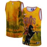 NBA Cleveland Cavaliers NBA & KidSuper Studios Unisex Hometown Jersey sale - Gold