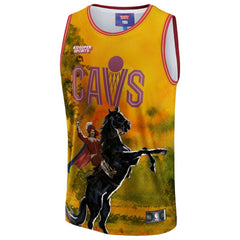 NBA Cleveland Cavaliers NBA & KidSuper Studios Unisex Hometown Jersey sale - Gold