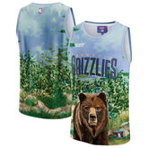 NBA Memphis Grizzlies NBA & KidSuper Studios Unisex Hometown Jersey - Teal